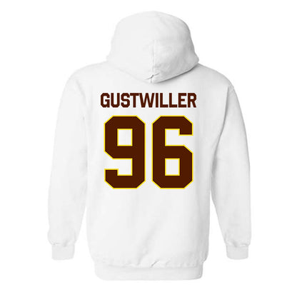 Western Michigan - NCAA Football : Dalton Gustwiller - Classic Shersey Hooded Sweatshirt-1