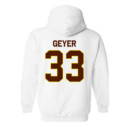Western Michigan - NCAA Softball : Ava Geyer - Classic Shersey Hooded Sweatshirt-1