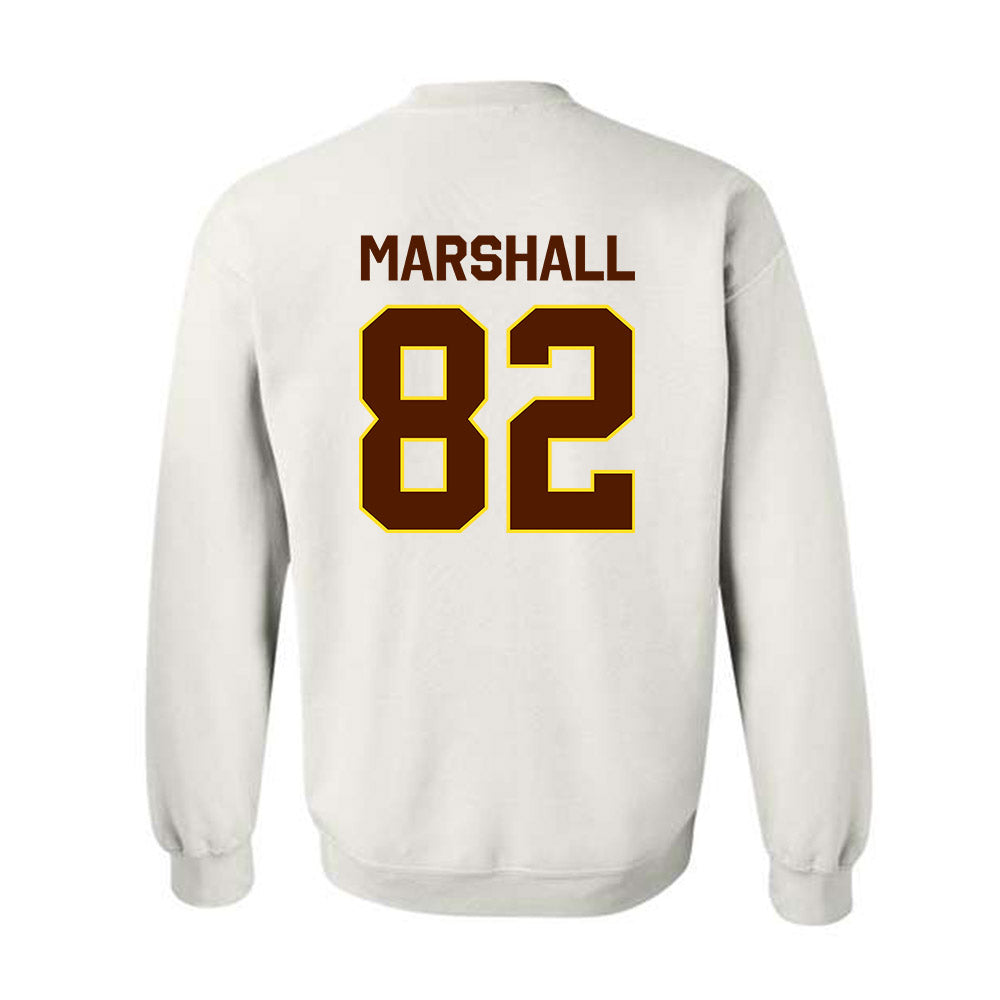 Western Michigan - NCAA Football : Terence Marshall - Classic Shersey Crewneck Sweatshirt-1
