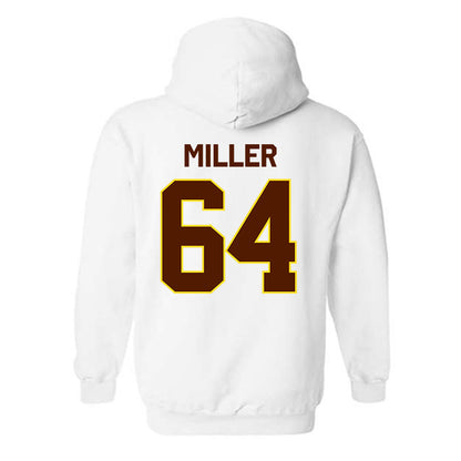 Western Michigan - NCAA Football : Nolan Miller - Classic Shersey Hooded Sweatshirt-1