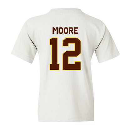 Western Michigan - NCAA Football : Dillon Moore - Classic Shersey Youth T-Shirt-1