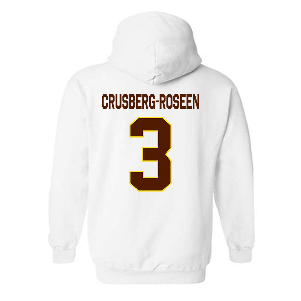 Western Michigan - NCAA Men's Ice Hockey : Cole Crusberg-Roseen - Classic Shersey Hooded Sweatshirt-1