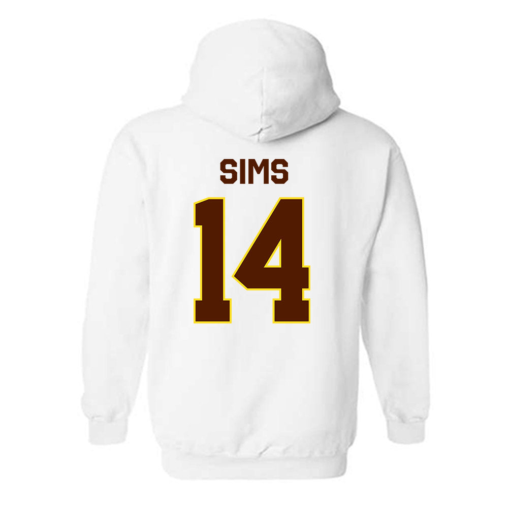 Western Michigan - NCAA Football : Jarvarius Sims - Classic Shersey Hooded Sweatshirt-1