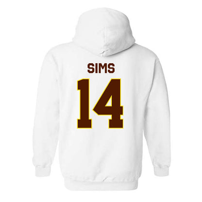 Western Michigan - NCAA Football : Jarvarius Sims - Classic Shersey Hooded Sweatshirt-1