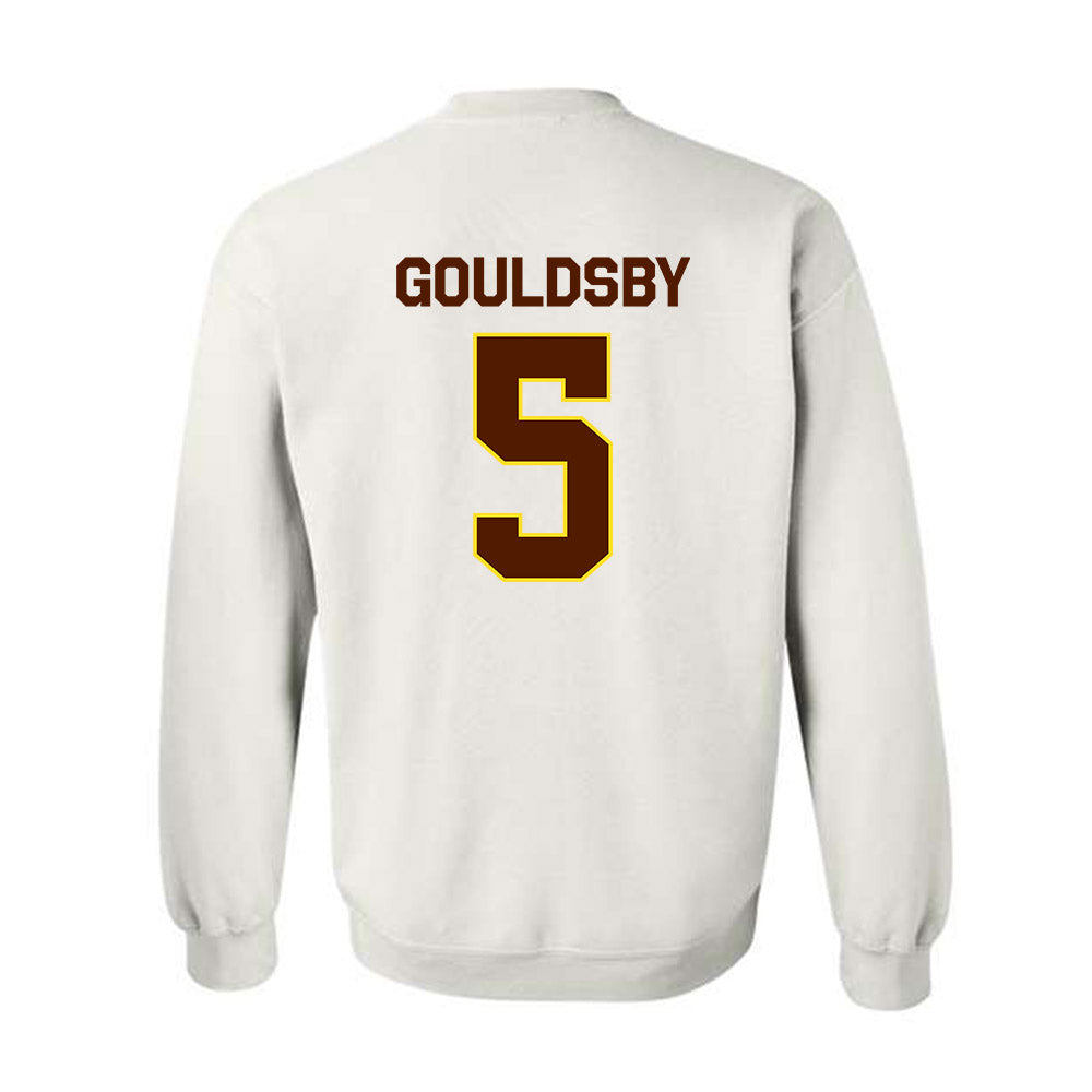 Western Michigan - NCAA Football : Kordell Gouldsby - Classic Shersey Crewneck Sweatshirt-1