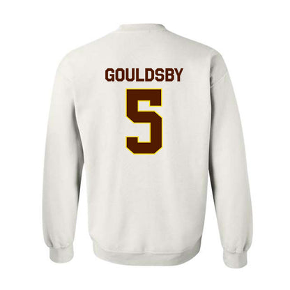 Western Michigan - NCAA Football : Kordell Gouldsby - Classic Shersey Crewneck Sweatshirt-1