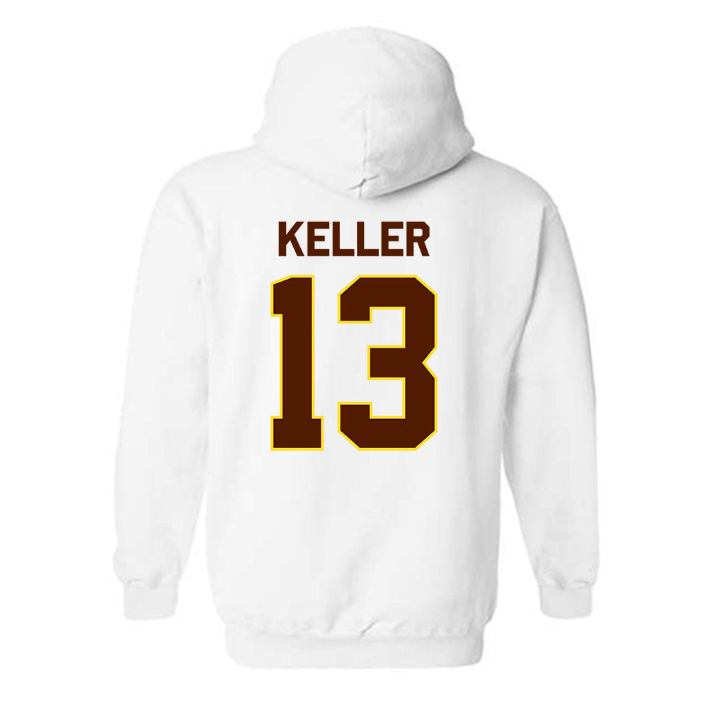 Western Michigan - NCAA Men's Ice Hockey : Jordan Keller - Classic Shersey Hooded Sweatshirt-1