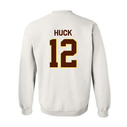 Western Michigan - NCAA Men's Ice Hockey : Samuel Huck - Classic Shersey Crewneck Sweatshirt-1