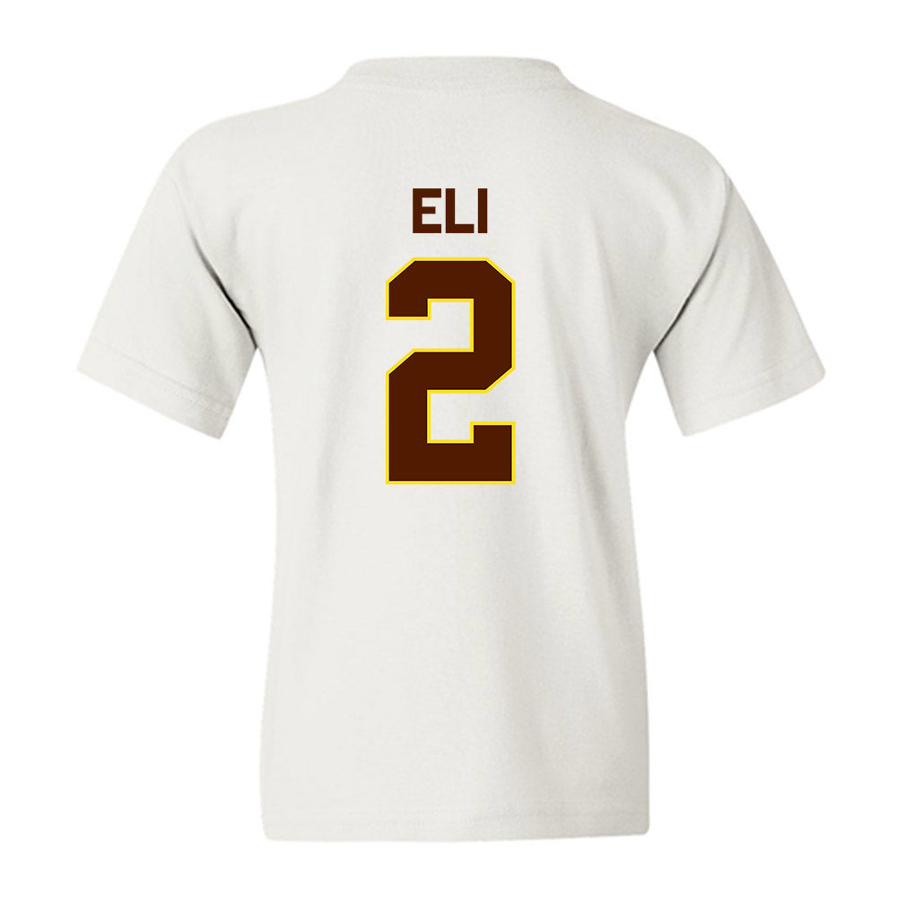 Western Michigan - NCAA Men's Basketball : Joshua Eli - Classic Shersey Youth T-Shirt-1