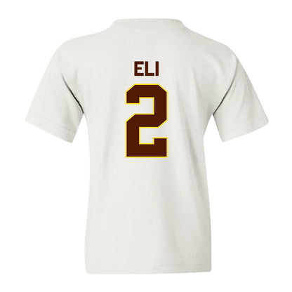 Western Michigan - NCAA Men's Basketball : Joshua Eli - Classic Shersey Youth T-Shirt-1