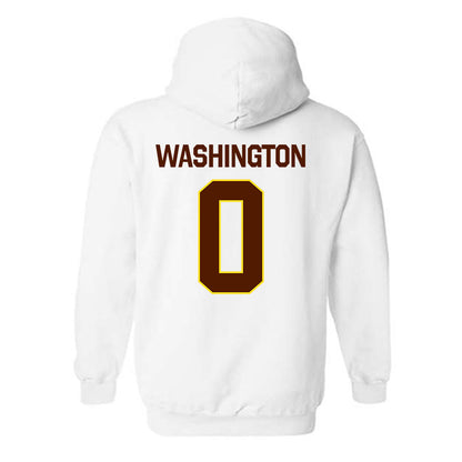 Western Michigan - NCAA Men's Basketball : Jaylen Washington - Classic Shersey Hooded Sweatshirt-1