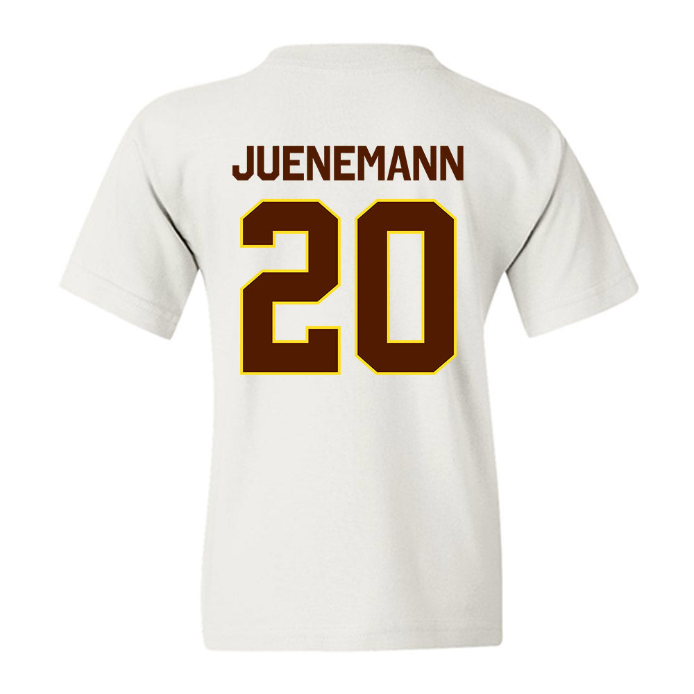 Western Michigan - NCAA Men's Basketball : Janis Juenemann - Classic Shersey Youth T-Shirt-1