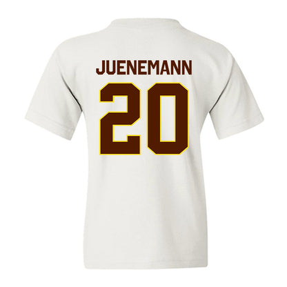 Western Michigan - NCAA Men's Basketball : Janis Juenemann - Classic Shersey Youth T-Shirt-1