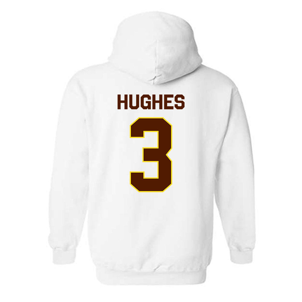 Western Michigan - NCAA Football : Harper Hughes - Classic Shersey Hooded Sweatshirt-1