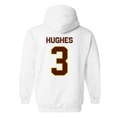 Western Michigan - NCAA Football : Harper Hughes - Classic Shersey Hooded Sweatshirt-1