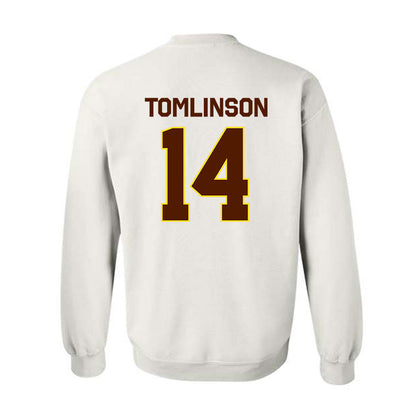 Western Michigan - NCAA Baseball : Ty Tomlinson - Classic Shersey Crewneck Sweatshirt-1