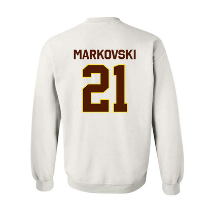 Western Michigan - NCAA Men's Soccer : Alek Markovski - Classic Shersey Crewneck Sweatshirt-1