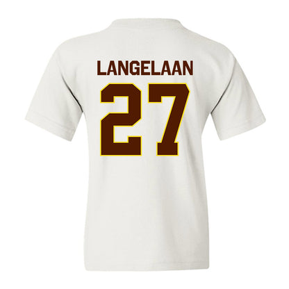 Western Michigan - NCAA Women's Soccer : Brianna Langelaan - Classic Shersey Youth T-Shirt-1