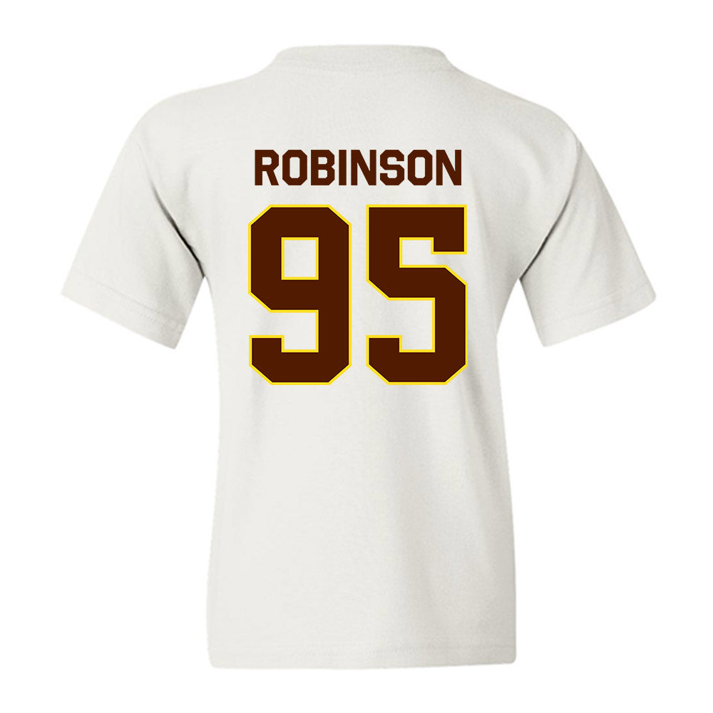 Western Michigan - NCAA Football : DeShawn Robinson - Classic Shersey Youth T-Shirt-1