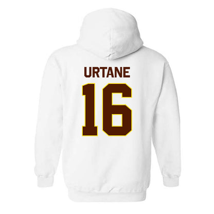 Western Michigan - NCAA Women's Basketball : Adelina Urtane - Classic Shersey Hooded Sweatshirt-1