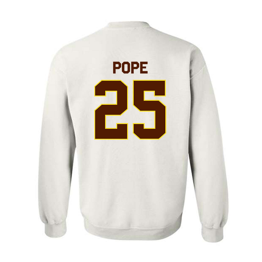 Western Michigan - NCAA Football : Joey Pope - Classic Shersey Crewneck Sweatshirt-1