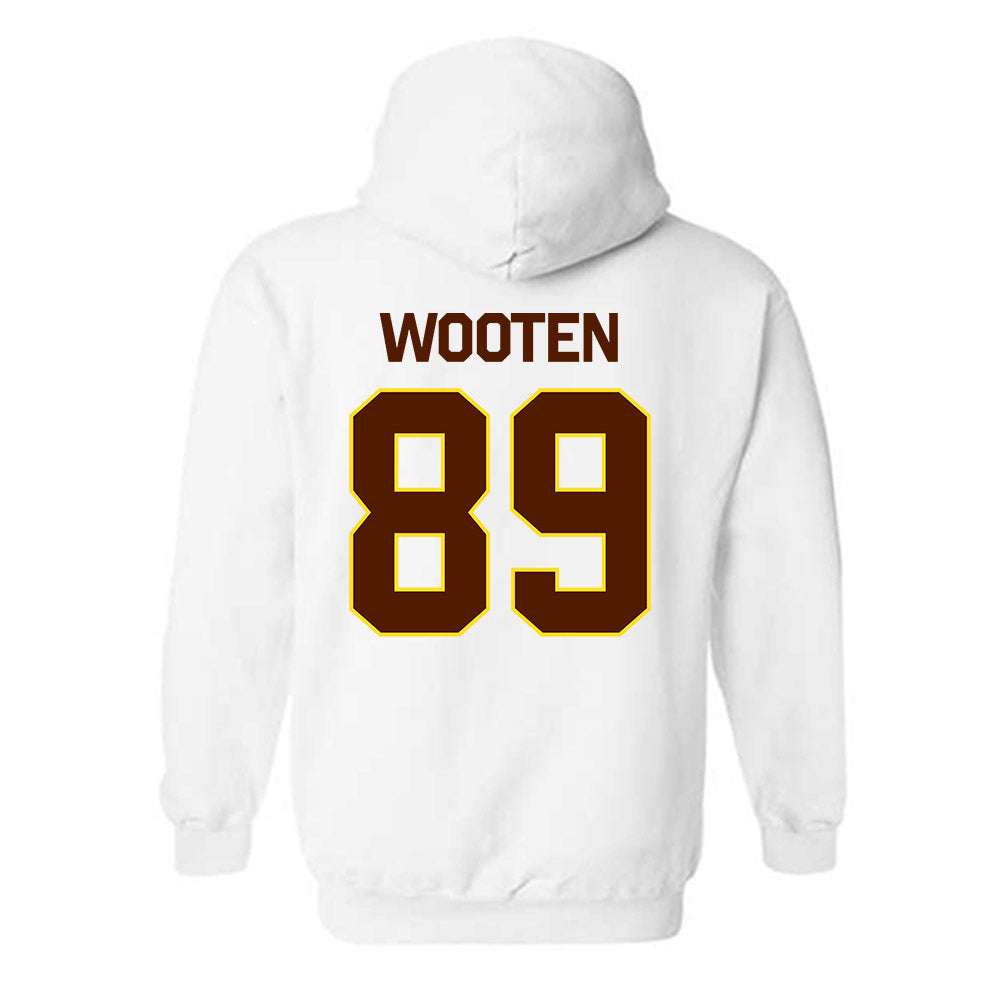 Western Michigan - NCAA Football : Brennan Wooten - Classic Shersey Hooded Sweatshirt-1