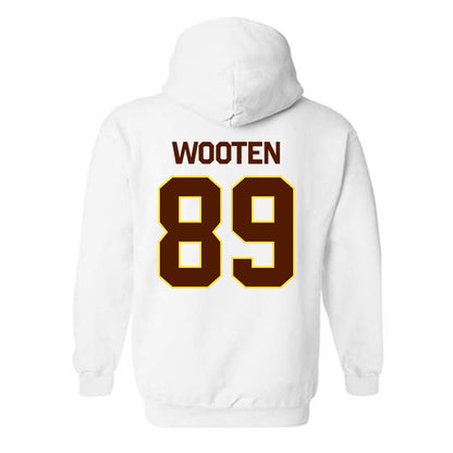 Western Michigan - NCAA Football : Brennan Wooten - Classic Shersey Hooded Sweatshirt-1