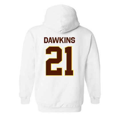 Western Michigan - NCAA Football : Chase Dawkins - Classic Shersey Hooded Sweatshirt-1