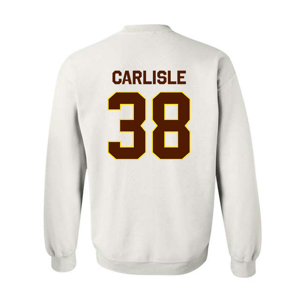 Western Michigan - NCAA Baseball : Sam Carlisle - Classic Shersey Crewneck Sweatshirt-1