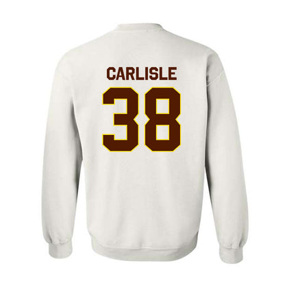 Western Michigan - NCAA Baseball : Sam Carlisle - Classic Shersey Crewneck Sweatshirt-1