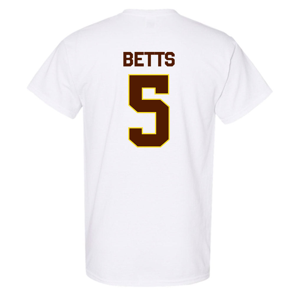 Western Michigan - NCAA Football : Justyce Betts - Classic Shersey T-Shirt-1