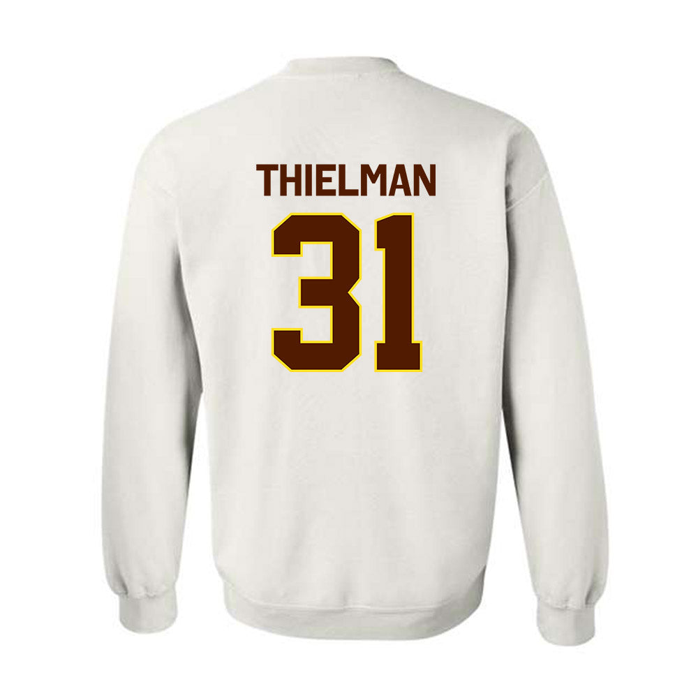 Western Michigan - NCAA Baseball : Avery Thielman - Classic Shersey Crewneck Sweatshirt-1
