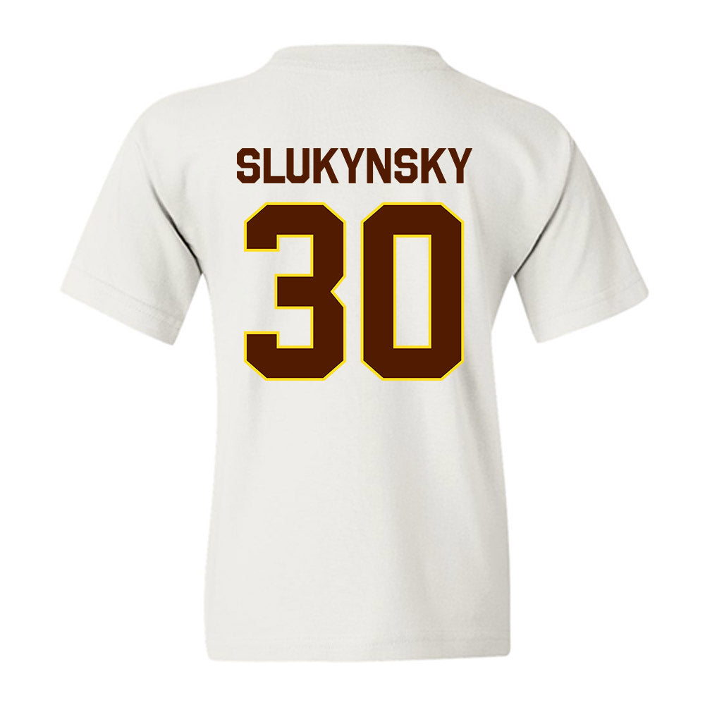 Western Michigan - NCAA Men's Ice Hockey : Hampton Slukynsky - Classic Shersey Youth T-Shirt-1