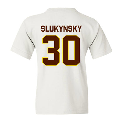 Western Michigan - NCAA Men's Ice Hockey : Hampton Slukynsky - Classic Shersey Youth T-Shirt-1