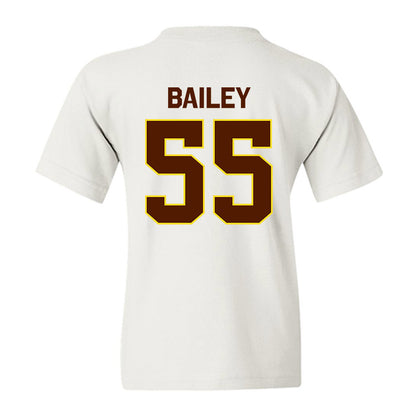 Western Michigan - NCAA Football : Jacob Bailey - Classic Shersey Youth T-Shirt-1