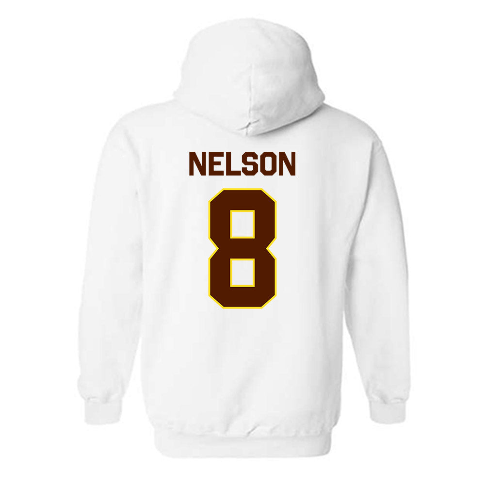 Western Michigan - NCAA Football : Egypt Nelson - Classic Shersey Hooded Sweatshirt-1