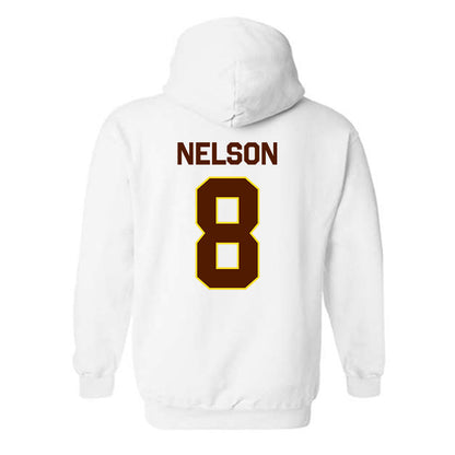Western Michigan - NCAA Football : Egypt Nelson - Classic Shersey Hooded Sweatshirt-1