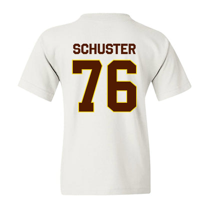 Western Michigan - NCAA Football : Chad Schuster - Classic Shersey Youth T-Shirt-1