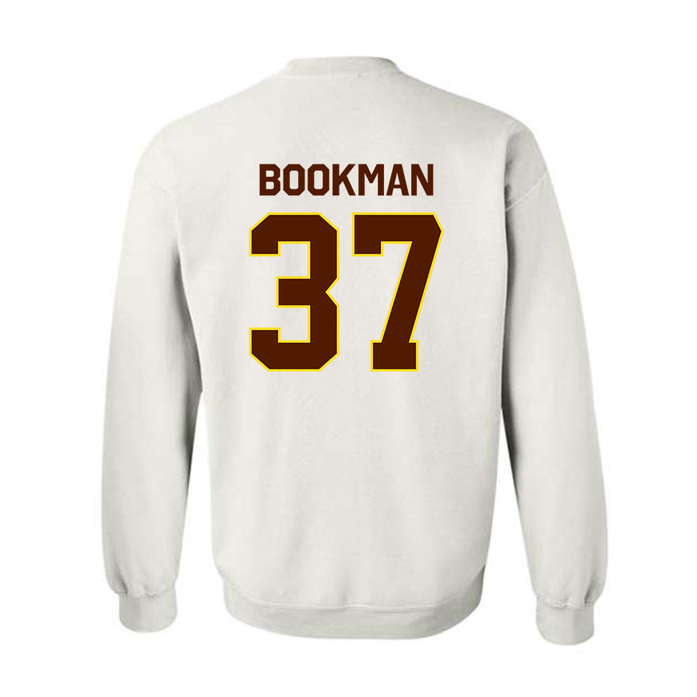 Western Michigan - NCAA Men's Ice Hockey : Zach Bookman - Classic Shersey Crewneck Sweatshirt-1