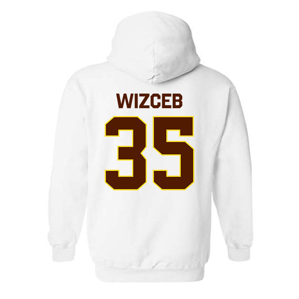 Western Michigan - NCAA Baseball : Joey Wizceb - Classic Shersey Hooded Sweatshirt-1