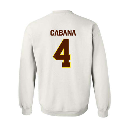 Western Michigan - NCAA Football : Cole Cabana - Classic Shersey Crewneck Sweatshirt-1