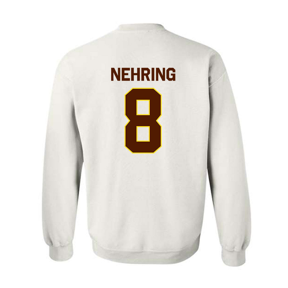 Western Michigan - NCAA Men's Ice Hockey : Zach Nehring - Classic Shersey Crewneck Sweatshirt-1