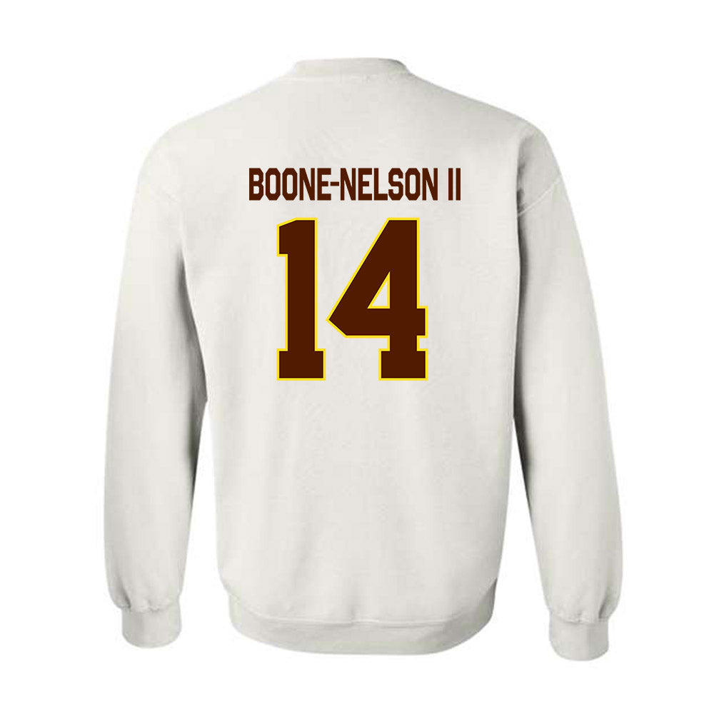 Western Michigan - NCAA Football : Keivin Boone-Nelson II - Classic Shersey Crewneck Sweatshirt-1