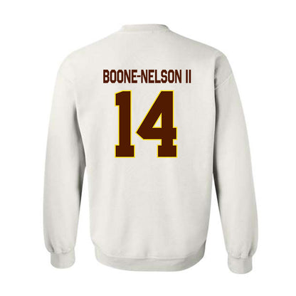 Western Michigan - NCAA Football : Keivin Boone-Nelson II - Classic Shersey Crewneck Sweatshirt-1