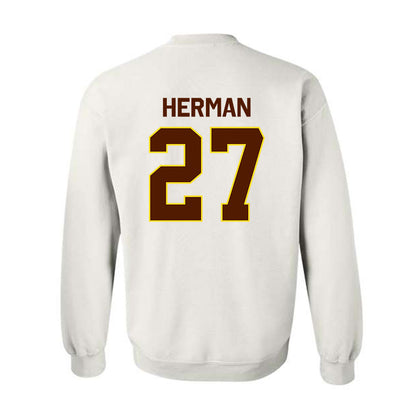 Western Michigan - NCAA Softball : Hannah Herman - Classic Shersey Crewneck Sweatshirt-1