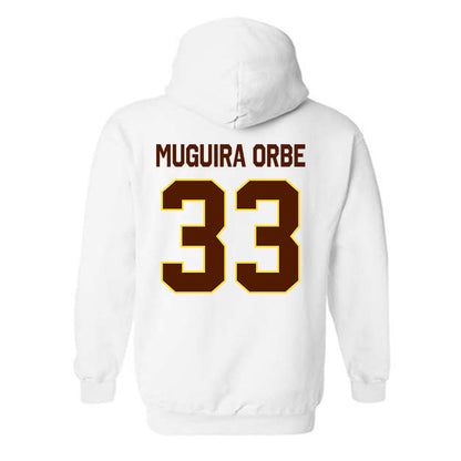 Western Michigan - NCAA Women's Basketball : Nile Muguira Orbe - Classic Shersey Hooded Sweatshirt-1