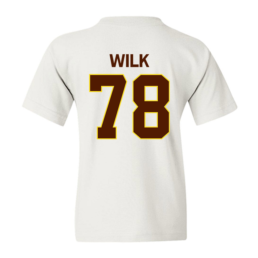 Western Michigan - NCAA Football : Jacob Wilk - Classic Shersey Youth T-Shirt-1