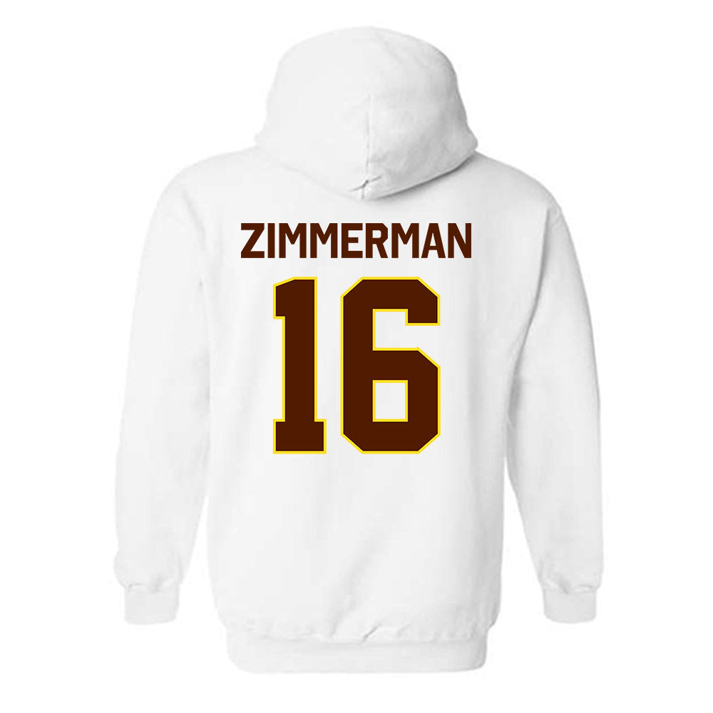 Western Michigan - NCAA Women's Volleyball : Briawna Zimmerman - Classic Shersey Hooded Sweatshirt-1