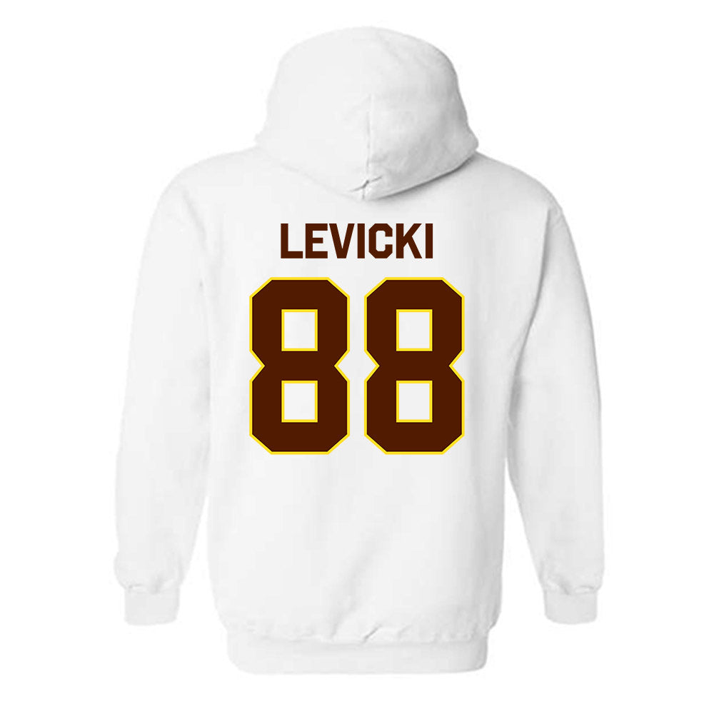 Western Michigan - NCAA Football : Nate Levicki - Classic Shersey Hooded Sweatshirt-1