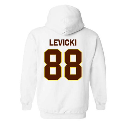 Western Michigan - NCAA Football : Nate Levicki - Classic Shersey Hooded Sweatshirt-1